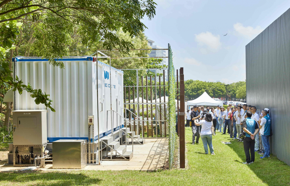 Maxman | 万博西大墩窯文化館建置屋頂全綠電及儲能櫃，為兼具創能儲能的永續綠能場域