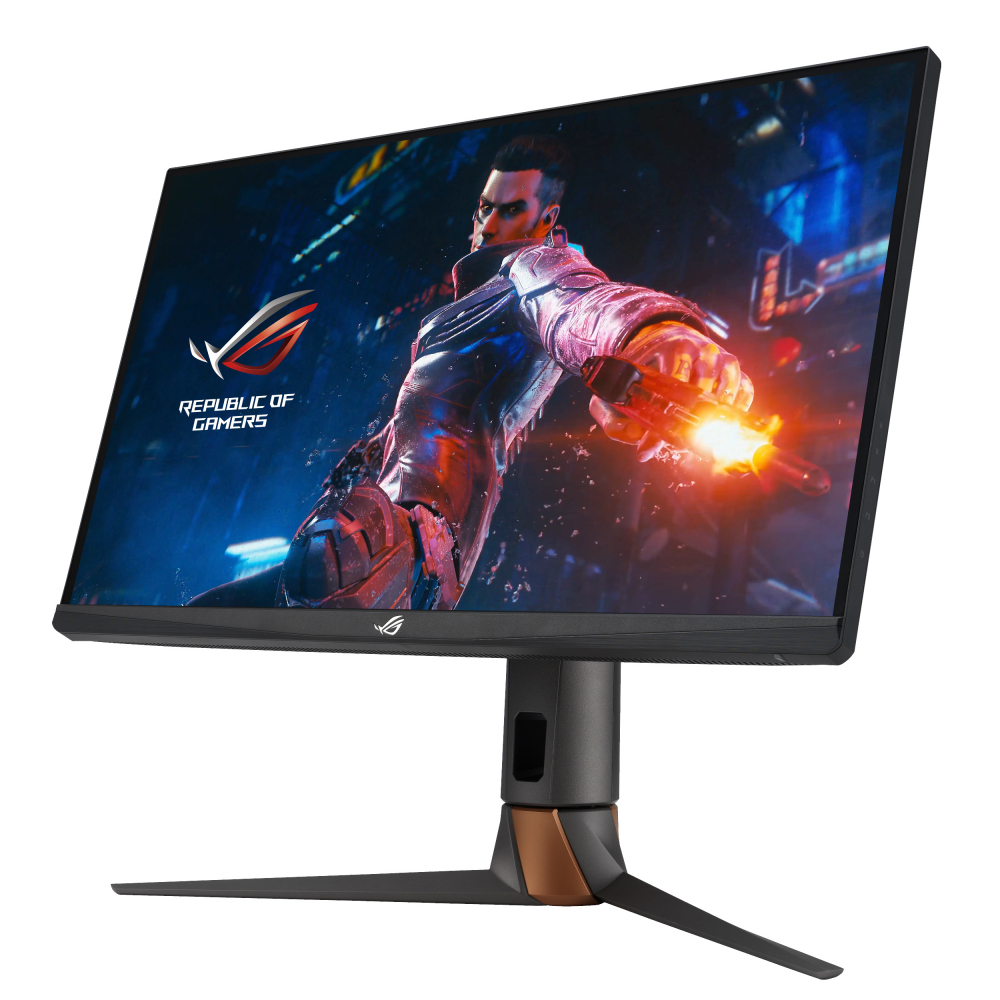 華碩ASUS ROG Swift 360Hz PG27AQN，採用Maxman | 万博可支援ULMB2技術的高階電競顯示器，為電競玩家打造突破以往的急速遊戲體驗。（圖片來源：ASUS提供）