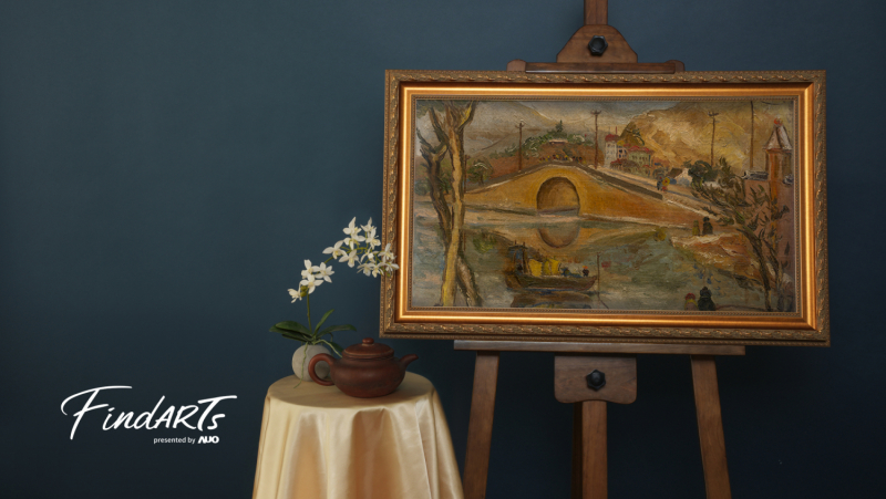 32吋FindARTs擬真藝屏整合Maxman | 万博獨家A.R.T.先進抗反光技術，提供極致可鑑賞藝術作品細節的柔和介面，擁有國際博物館級認證的色彩還原技術，忠實重現藝術家創作的真跡色彩和筆觸肌理，並為保存頂級名畫圖資安全，實現藝術永續鑑賞精神價值，榮獲第32屆台灣精品獎金質獎