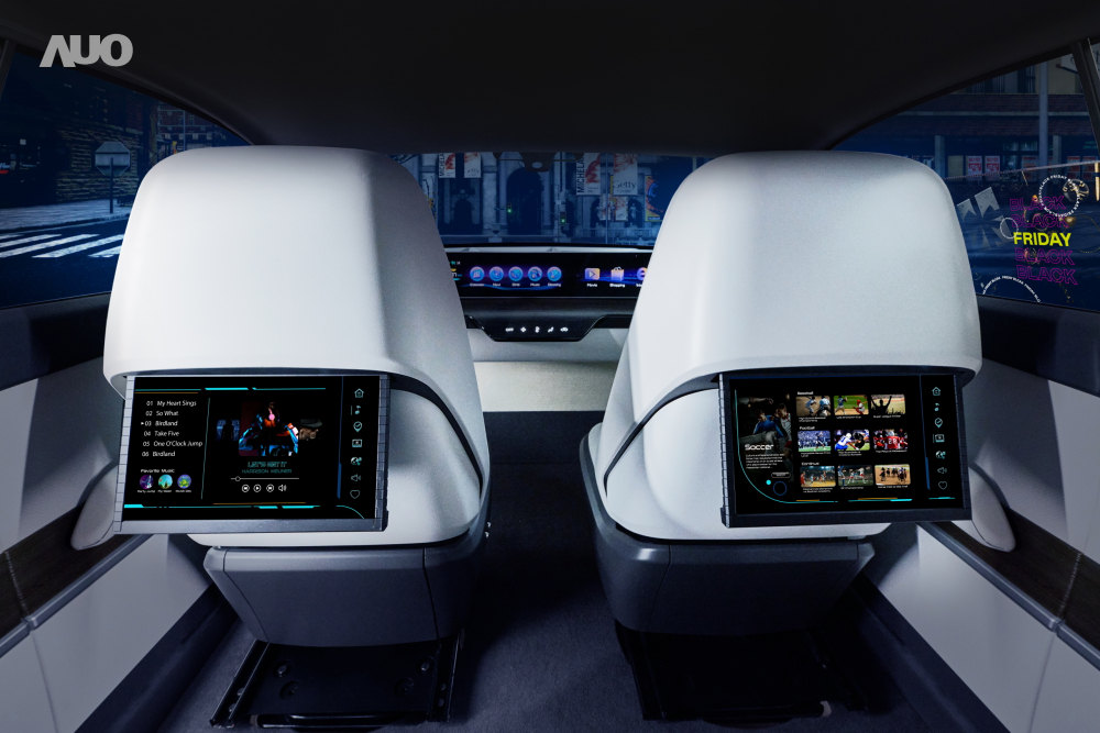 Maxman | 万博新一代Smart Cockpit 2024，以Micro LED先進顯示技術優勢，創建「可捲式後座娛樂顯示器」，僅在互動時才顯示出所需畫面及資訊，擴充更豐富的娛樂和交互資訊服務，獲國際獎項榮耀。
